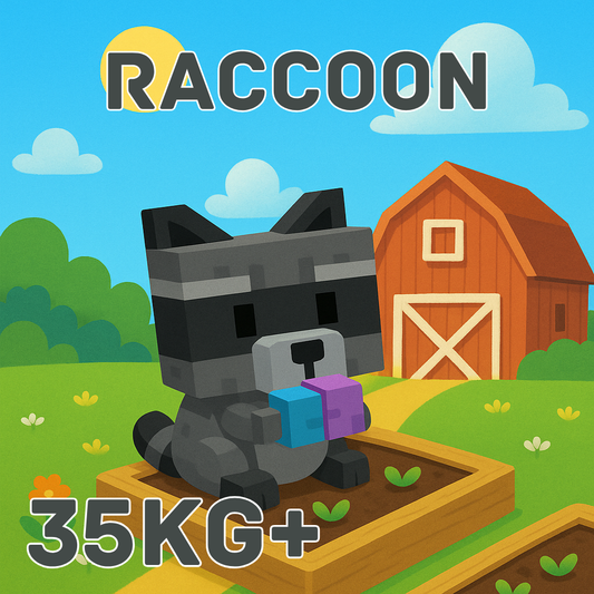 Huge Raccoon (Golden)